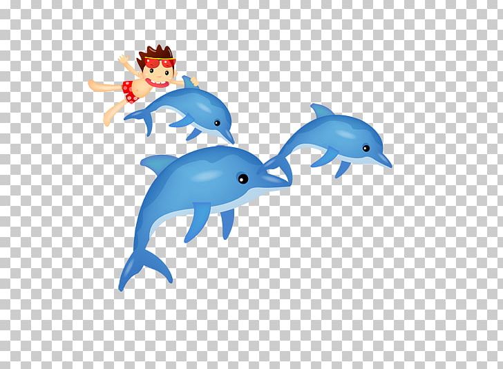 Dolphin Cartoon PNG, Clipart, Animals, Blue, Cartoon Dolphin, Cetacea, Computer Wallpaper Free PNG Download