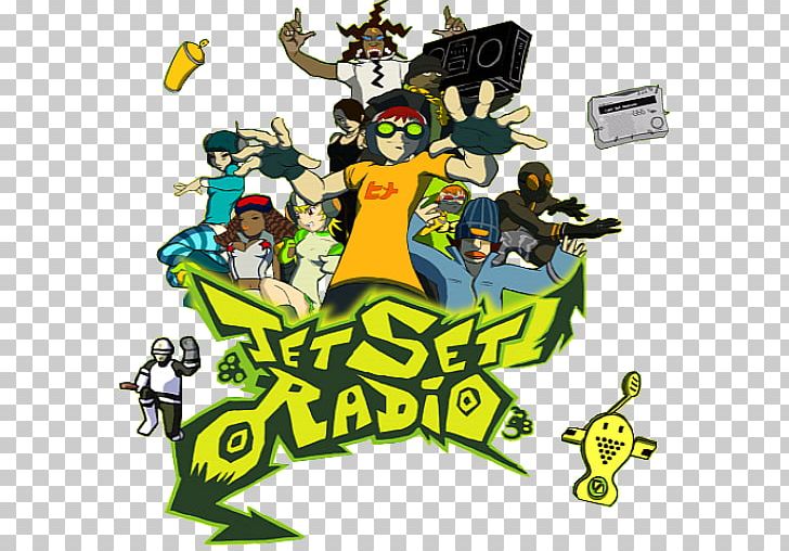Jet Set Radio Future Jet Set Radio HD Dreamcast Video Game PNG, Clipart, Android, Art, Artwork, Cartoon, Dreamcast Free PNG Download
