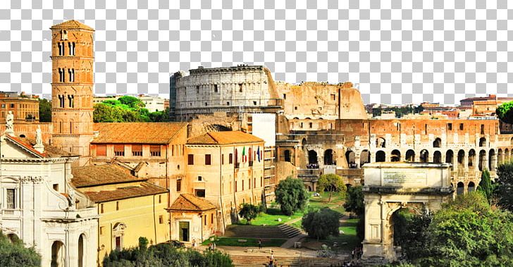Roman Forum Colosseum Arch Of Septimius Severus Temple Of Saturn Ostia Antica PNG, Clipart, Attractions, Building, Castle, City, Famous Free PNG Download