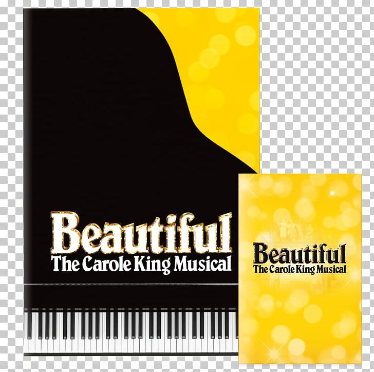Beautiful Programme Musical Theatre Souvenir Broadway Theatre PNG, Clipart, Beautiful, Brand, Broadway Theatre, Carole King, Craft Magnets Free PNG Download