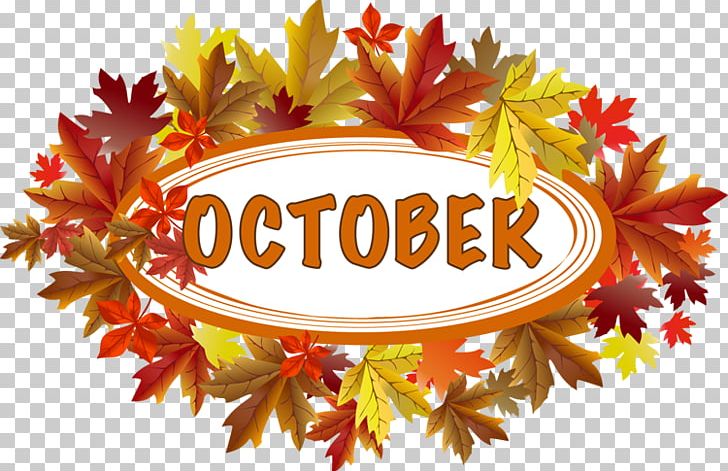 October Free Content Website PNG, Clipart, Calendar, Document, Download, Free Content, Leaf Free PNG Download