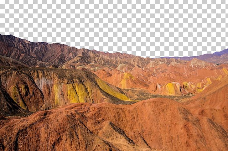 Zhangye National Geopark China Danxia Danxia Landform PNG, Clipart, Attractions, Car Top View, Famous, Formation, Geological Phenomenon Free PNG Download