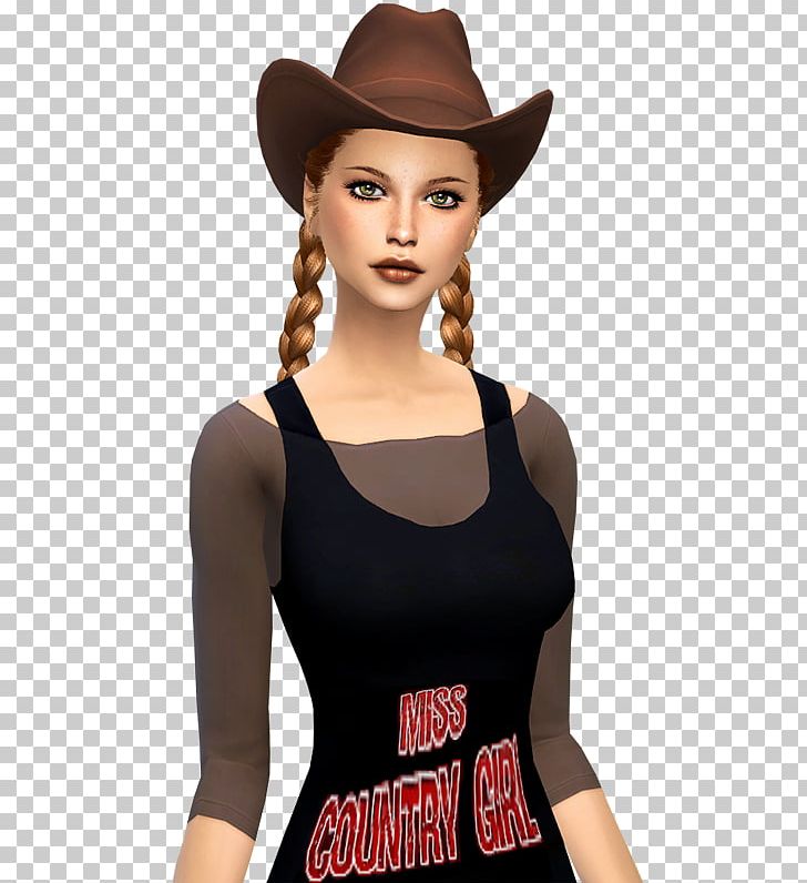 Hat Neck PNG, Clipart, Brown Hair, Clothing, Country Girl, Hat, Headgear Free PNG Download