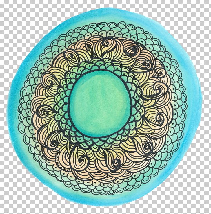 Watercolor Painting Turquoise 0 Teal PNG, Clipart, 20180128, Aqua, Circle, Color, Flower Free PNG Download