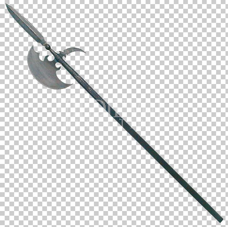 Halberd Middle Ages Weapon PNG, Clipart, Angle, Arma Bianca, Ascia Darmi, Axe, Black And White Free PNG Download