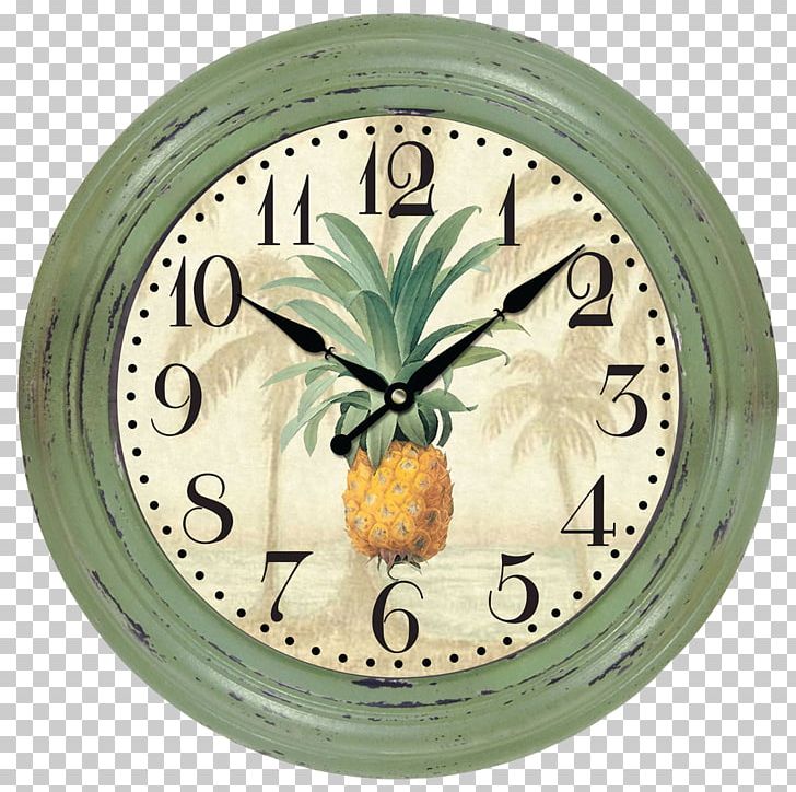 Clock Fruit Distressing Pineapple PNG, Clipart, Bed Bath Beyond, Ceramic, Clock, Decorative Arts, Distressing Free PNG Download