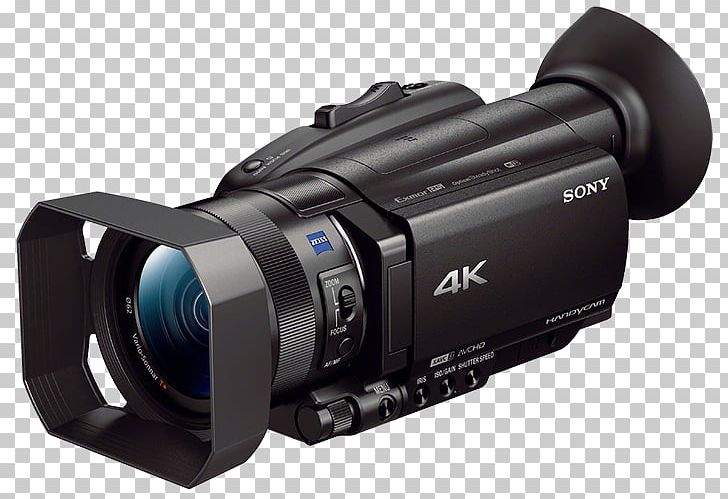 Sony FDR-AX700 4K Camcorder High-dynamic-range Imaging 4K Resolution Hybrid Log-Gamma PNG, Clipart, 4k Resolution, Camera, Camera Lens, Cameras Optics, Digital Camera Free PNG Download
