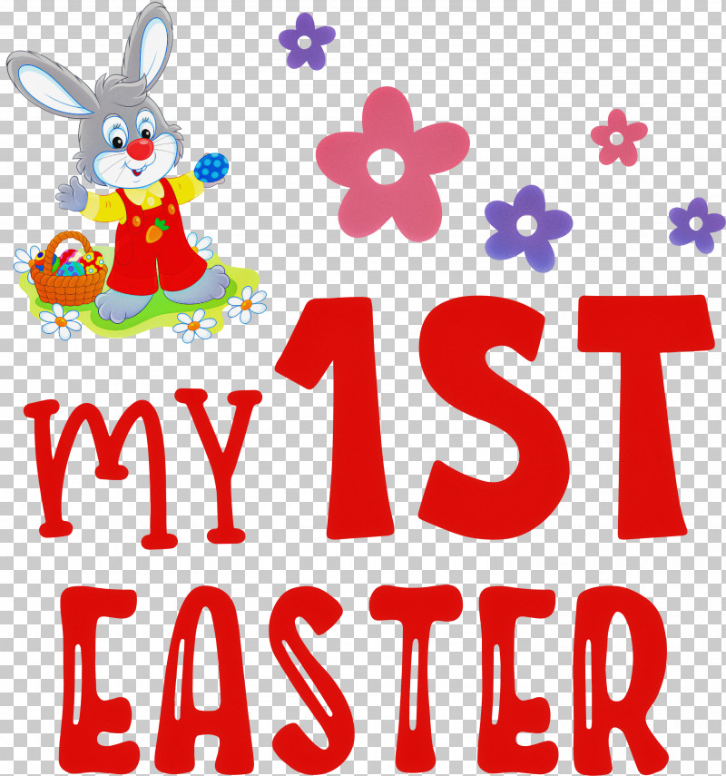 My 1st Easter Easter Bunny Easter Day PNG, Clipart, Christmas Day, Easter Bunny, Easter Day, Geometry, Line Free PNG Download