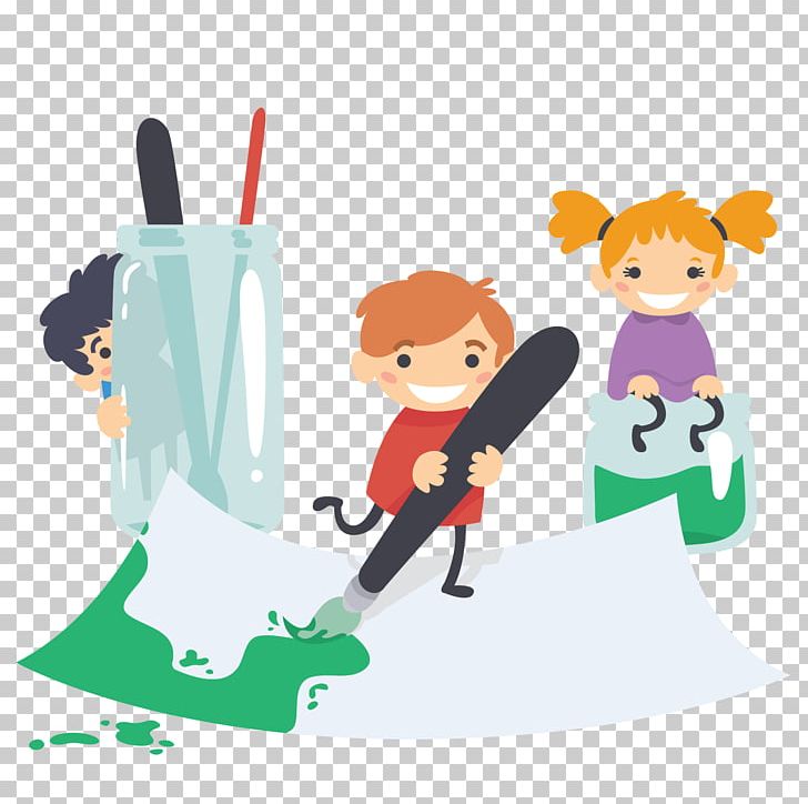 Childrens Drawing Painting PNG, Clipart, Art, Brush, Cartoon, Child, Children Free PNG Download