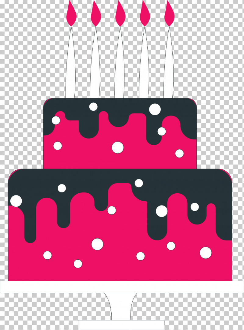 Birthday Cake PNG, Clipart, Area, Birthday Cake, Meter, Pink M, Rectangle Free PNG Download