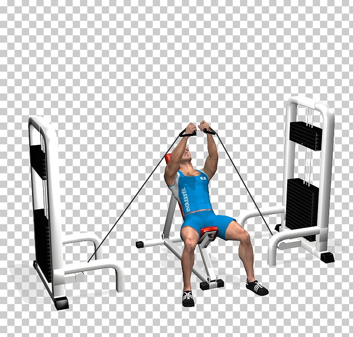 Bench Exercise Fly Pectoralis Major Muscle Fitness Centre PNG, Clipart, Arm, Barbell, Cable Machine, Croci, Dumbbell Free PNG Download