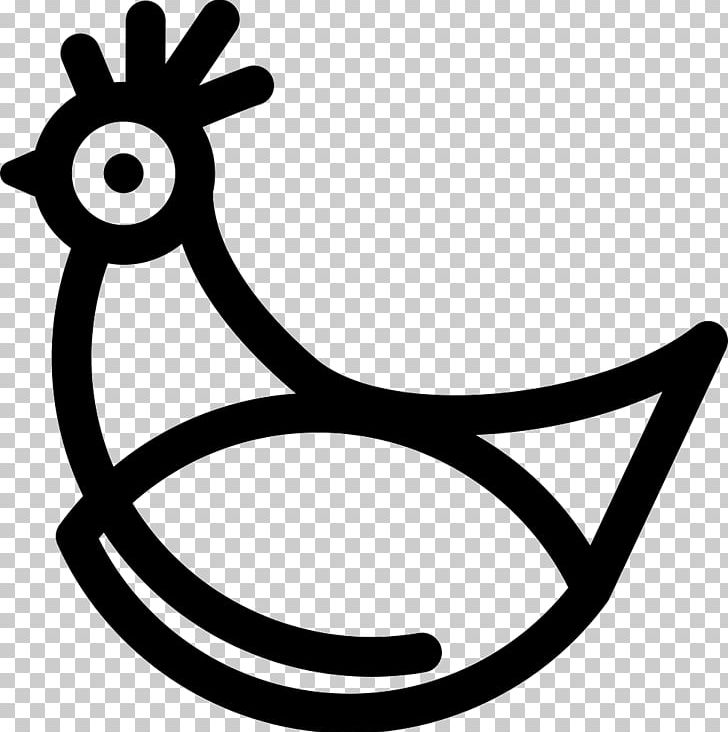Chicken Computer Icons PNG, Clipart, Animal, Animals, Artwork, Bird, Black And White Free PNG Download