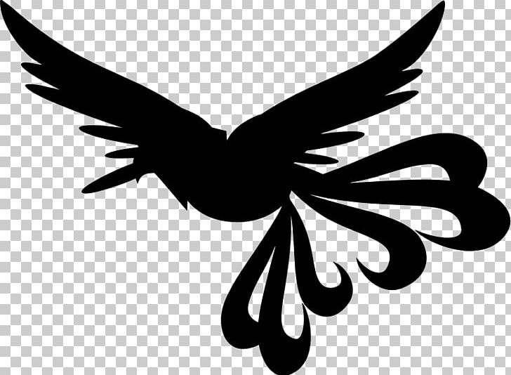 Phoenix Silhouette PNG, Clipart, Beak, Bird, Black And White, Butterfly, Computer Icons Free PNG Download