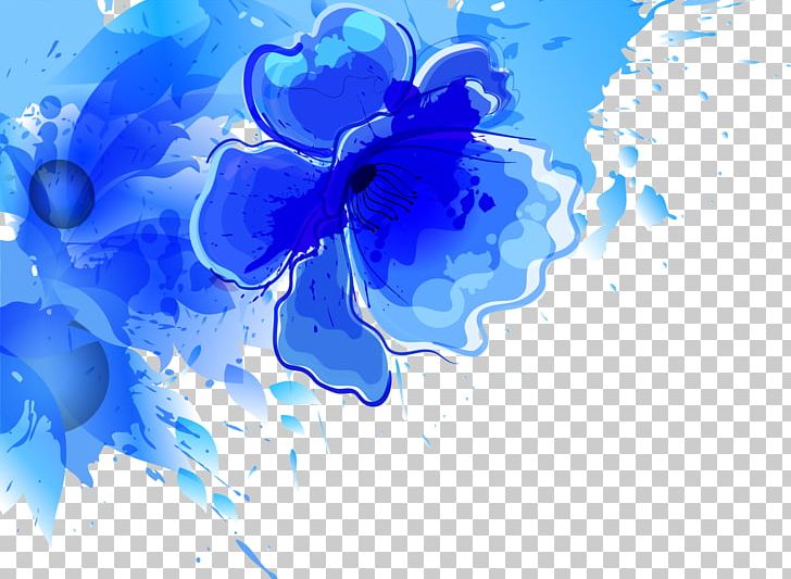 Watercolour Flowers Watercolor Painting PNG, Clipart, Abstract Art, Azure, Blue, Computer Wallpaper, Decorative Free PNG Download