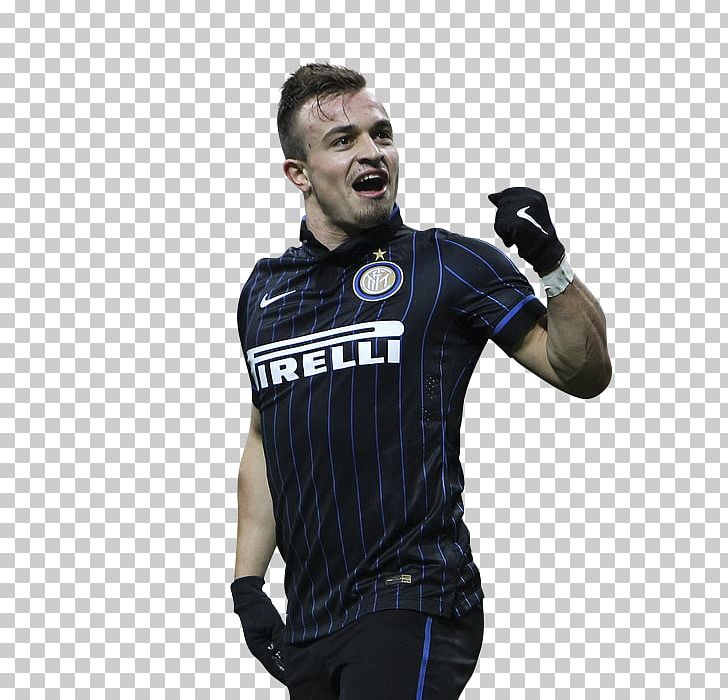 Xherdan Shaqiri Inter Milan Jersey Protective Gear In Sports T-shirt PNG, Clipart, Clothing, Hernanes, Icardi, Inter Milan, Jersey Free PNG Download