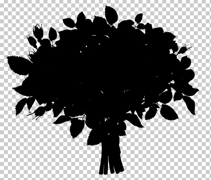 Leaf Tree Black-and-white Plant Logo PNG, Clipart, Blackandwhite, Leaf, Logo, Plant, Silhouette Free PNG Download