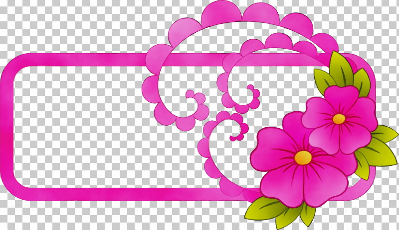 Pink Magenta Petal Flower Plant PNG, Clipart, Floral Rectangle Frame, Flower, Flower Rectangle Frame, Magenta, Paint Free PNG Download