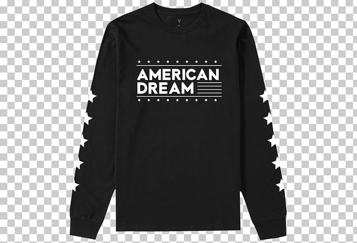 Sleeve T-shirt Hoodie Sweater Crew Neck PNG, Clipart, Active Shirt, American Dream, Black, Blouse, Bluza Free PNG Download