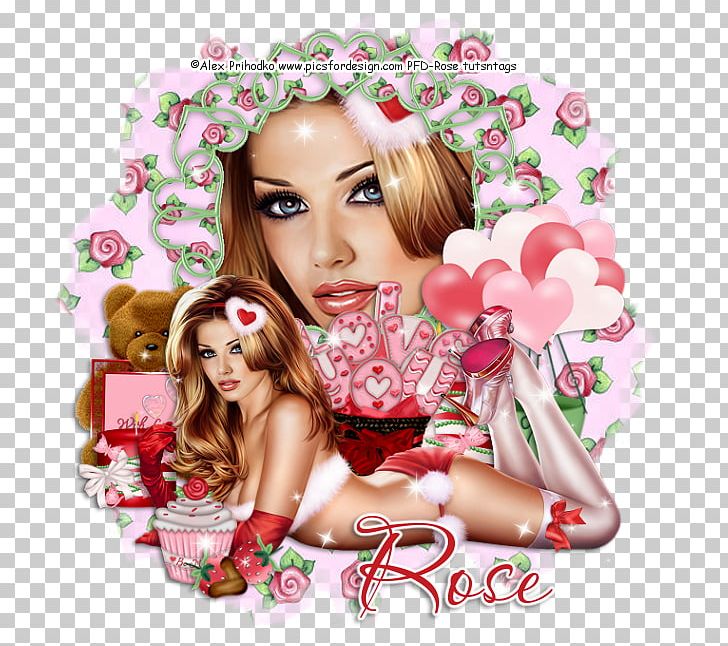 Barbie Brown Hair Photomontage Pin-up Girl Valentine's Day PNG, Clipart,  Free PNG Download