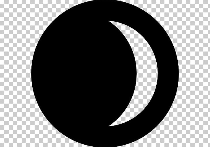 Crescent Lunar Phase Moon PNG, Clipart, Black, Black And White, Circle, Computer Icons, Computer Wallpaper Free PNG Download