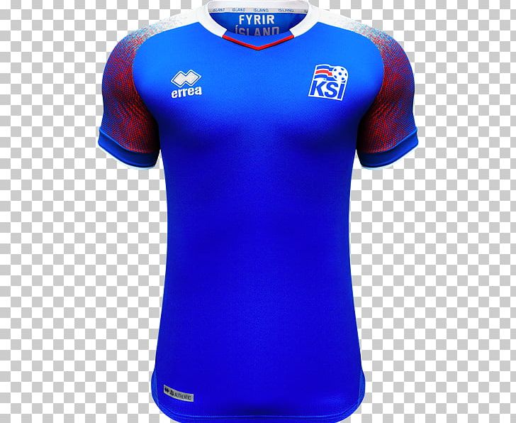 2018 World Cup Iceland National Football Team T-shirt Jersey PNG, Clipart, 2018 World Cup, Active Shirt, Blue, Clothing, Cobalt Blue Free PNG Download