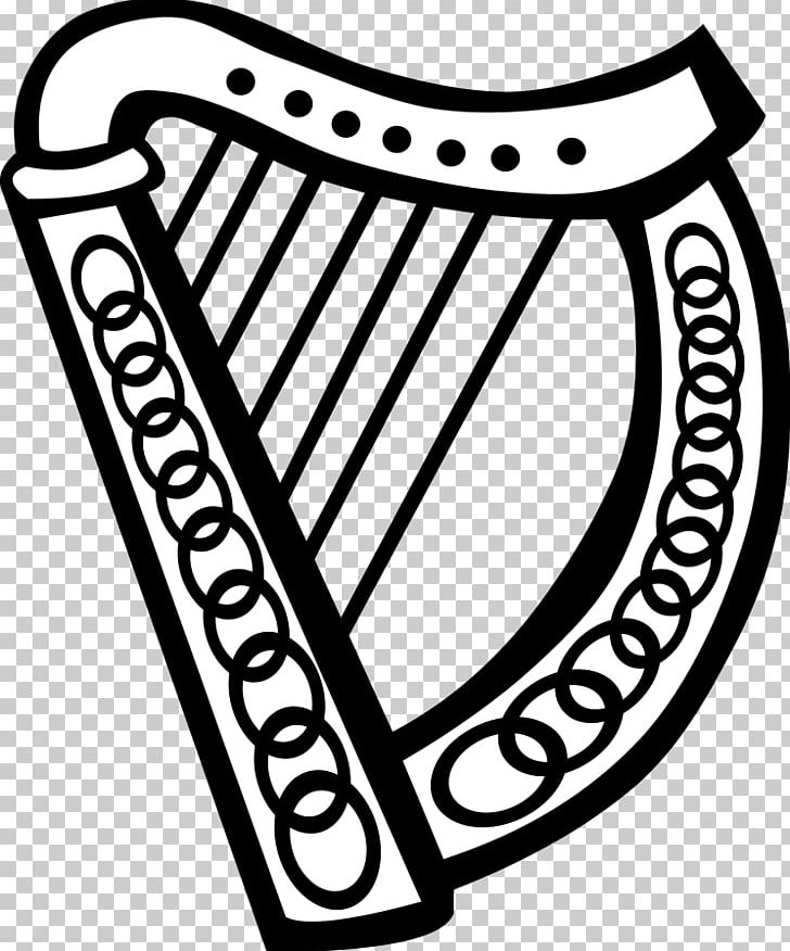 Celtic Harp PNG, Clipart, Area, Art, Black And White, Brand, Celtic Harp Free PNG Download