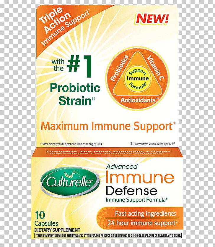 Culturelle Advanced Immune Defense Supplement PNG, Clipart, Brand, Capsule, Girls Night Out, Immune System, Line Free PNG Download