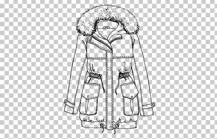 Overcoat Coloring Book Scarf Clothing PNG, Clipart, Angle, Artwork, Black And White, Boot, Col Free PNG Download
