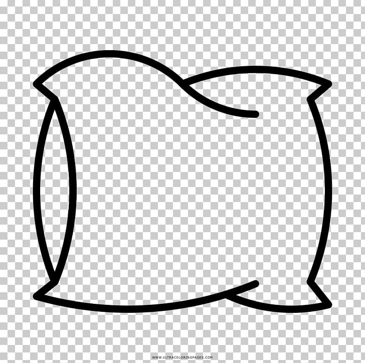 Pillow Drawing Line Art PNG, Clipart, Area, Artwork, Black, Black And White, Coloring Book Free PNG Download