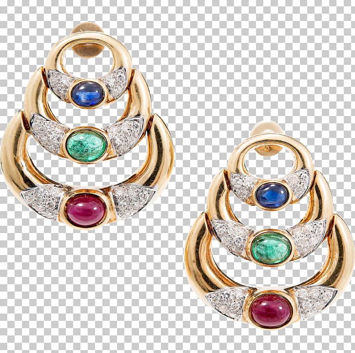 Earring Gemstone Cabochon Jewellery Sapphire PNG, Clipart, Body Jewelry, Brooch, Cabochon, Colored Gold, Crescent Free PNG Download