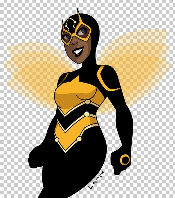 Bumblebee Hawkgirl Starfire Cyborg Raven PNG, Clipart, Art, Bumble, Bumblebee, Cartoon, Comics Free PNG Download