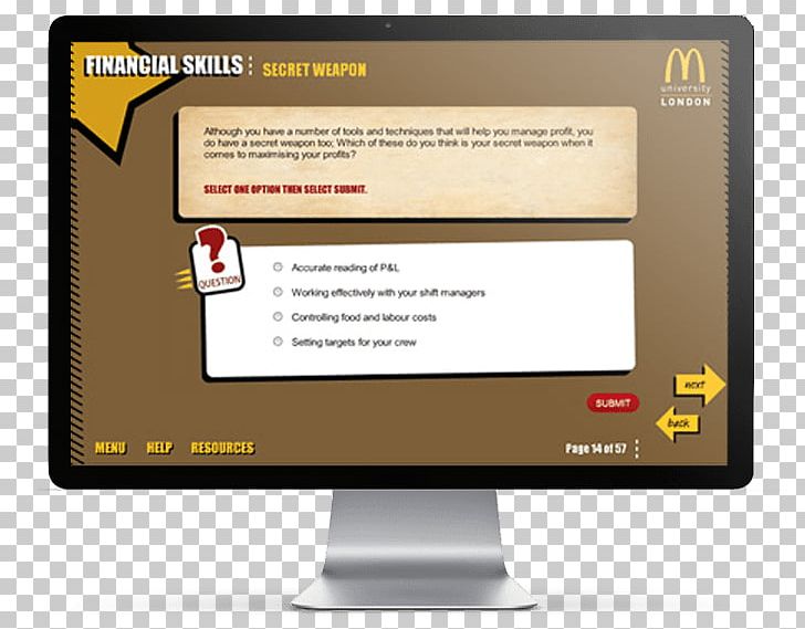 Educational Technology E-Learning Rapid Learning McDonald's PNG, Clipart,  Free PNG Download