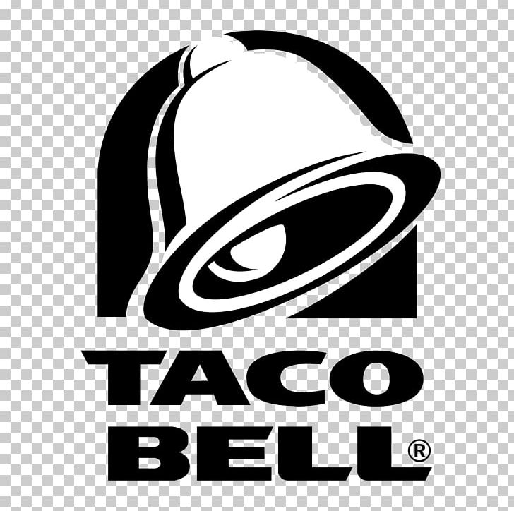Logo Taco Bell Drawing Del Taco PNG, Clipart, Area, Artwork, Black And White, Brand, Del Taco Free PNG Download
