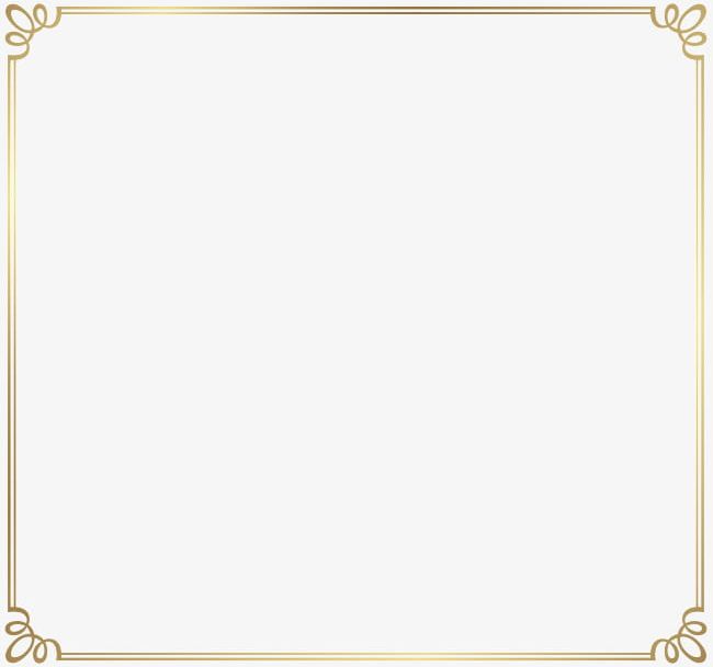 Simple Gold French Pattern Border PNG, Clipart, Art, Art Pattern, Border, Border Clipart, Frame Free PNG Download