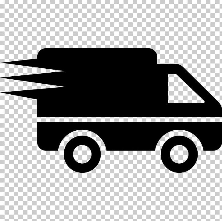 Delivery Computer Icons Truck Logistics PNG, Clipart, Angle, Black, Black And White, Cars, Clip Art Free PNG Download