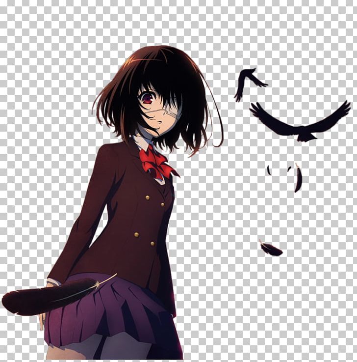 Mei Misaki Another Anime Chibi PNG, Clipart, Anime, Another, Art, Black Hair, Brown Hair Free PNG Download