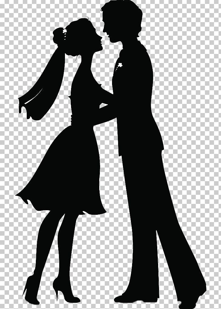Silhouette Significant Other Illustration PNG, Clipart, Aged, Black, Bride, Cartoon, Cartoon Couple Free PNG Download
