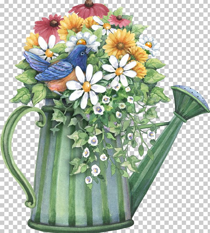 Watering Cans Flower Garden Flowerpot PNG, Clipart, Artificial Flower, Can Stock Photo, Cut Flowers, Daisy, Floral Design Free PNG Download
