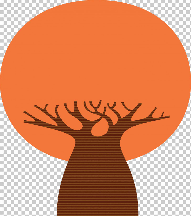Deer Antler Silhouette Orange S.a. PNG, Clipart, Abstract Tree, Antler, Cartoon Tree, Deer, Orange Sa Free PNG Download