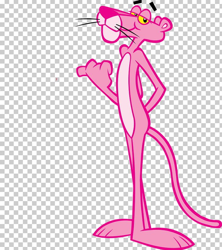 The Pink Panther Owens Corning Building Insulation Black Panther Expert Roofing Inc PNG, Clipart, Animal Figure, Art, Artwork, Beak, Black Panther Free PNG Download
