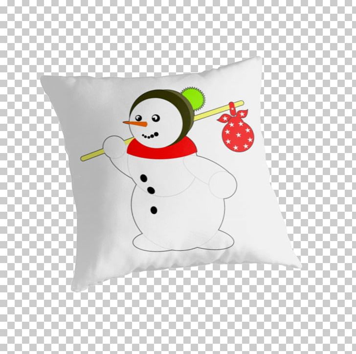 Throw Pillows Cushion Textile Font PNG, Clipart, Cushion, Furniture, Material, Pillow, Snowman Free PNG Download