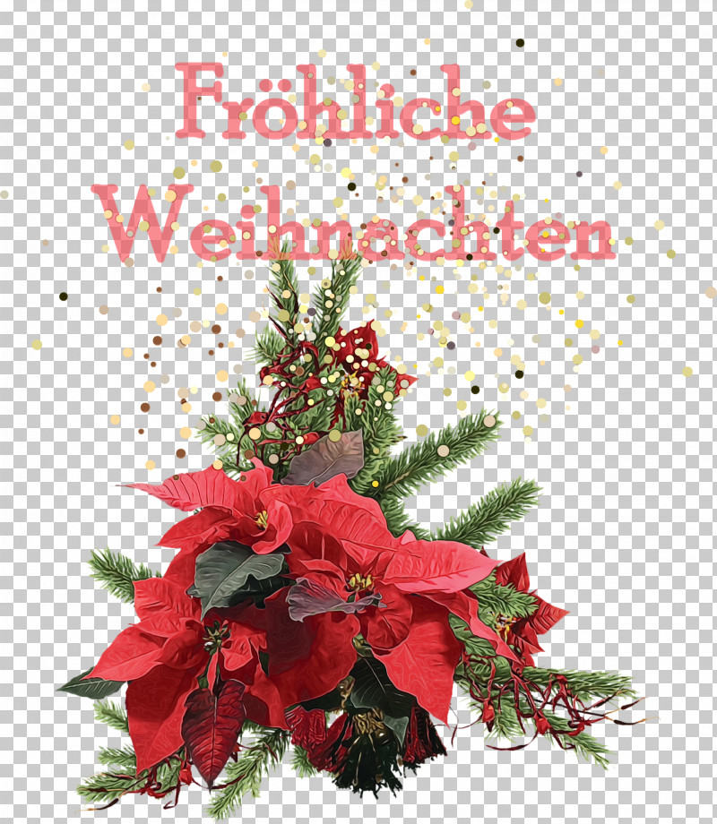 Floral Design PNG, Clipart, Animation, Christmas Day, Floral Design, Flower, Frohliche Weihnachten Free PNG Download