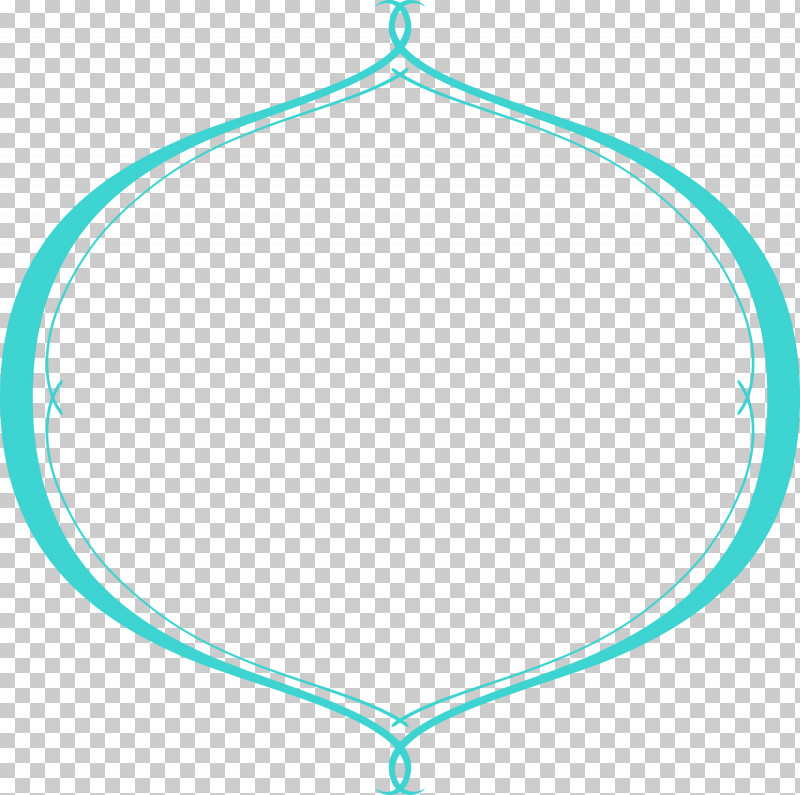 Turquoise Line PNG, Clipart, Line, Oval Frame, Paint, Turquoise, Watercolor Free PNG Download