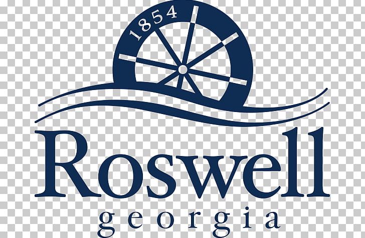 Logo Roswell Brand Font Product Design PNG, Clipart, Area, Blue, Brand, Circle, City Free PNG Download