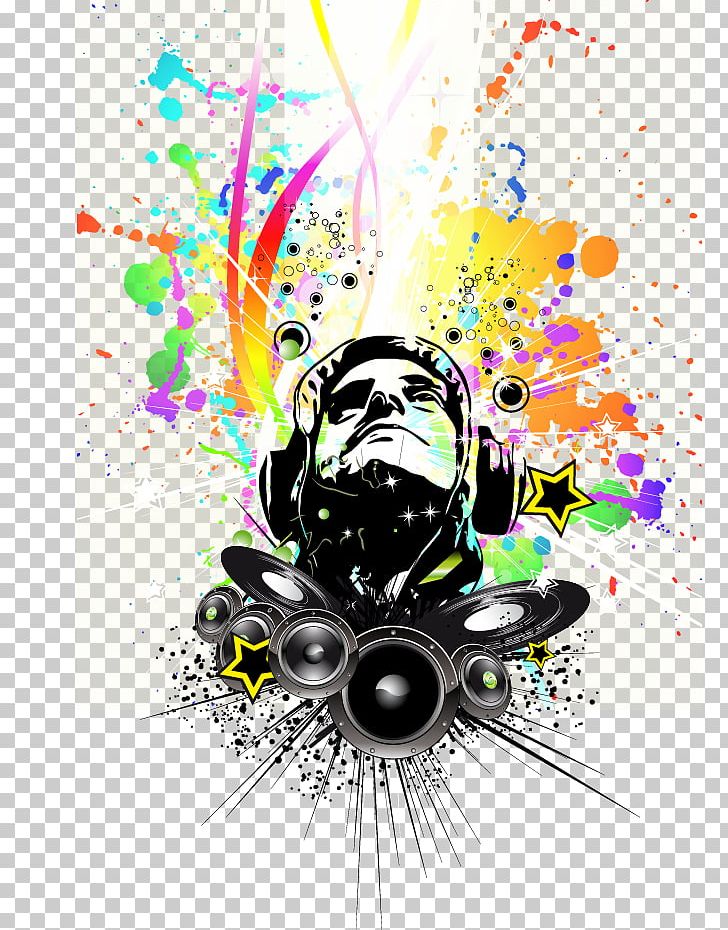 Disc Jockey Nightclub Music Poster PNG, Clipart, Computer Wallpaper, Cool Vector, Disco, Happy Birthday Vector Images, Miscellaneous Free PNG Download