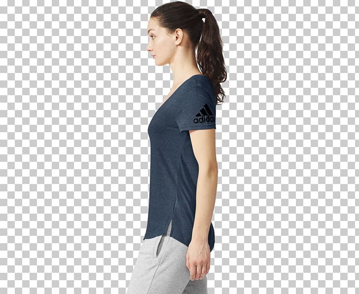 T-shirt Shoulder Sleeve Top Adidas PNG, Clipart, Adidas, Arm, Blue, Clothing, Joint Free PNG Download