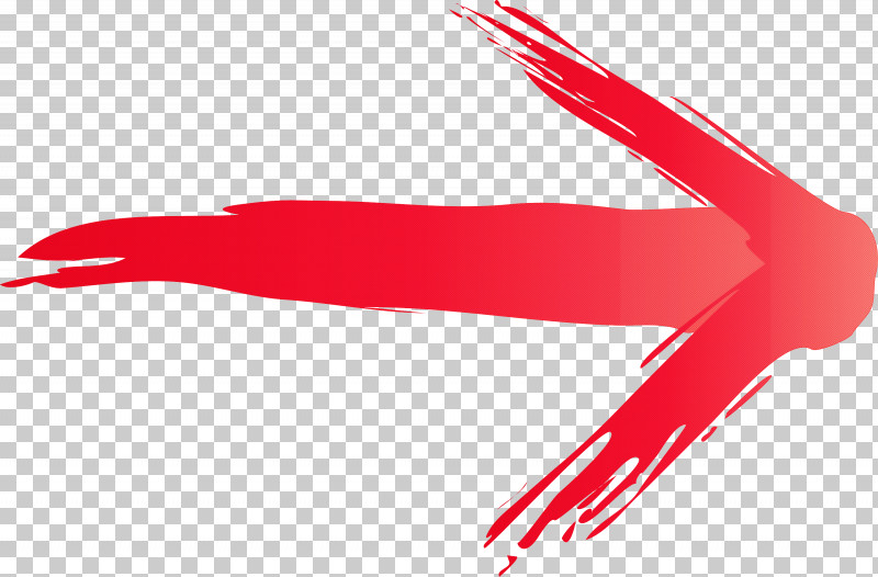 Brush Arrow PNG, Clipart, Brush Arrow, Hand, Logo, Red Free PNG Download