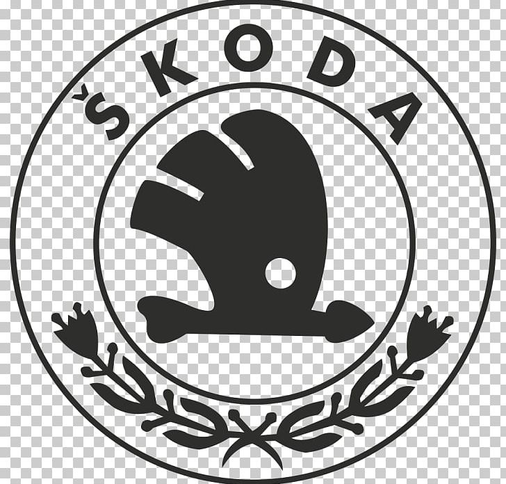 Škoda Auto Car Škoda 1000 MB Škoda Octavia PNG, Clipart, Area, Black And White, Car, Cars, Circle Free PNG Download