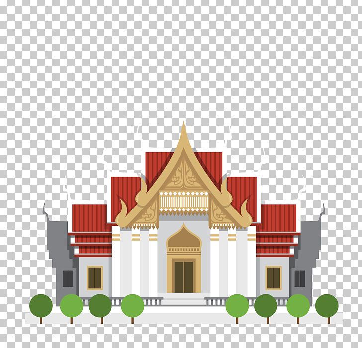 Thailand Stock Photography Illustration PNG, Clipart, Angle, Attractions Vector, Building, Building Vector, Elevation Free PNG Download