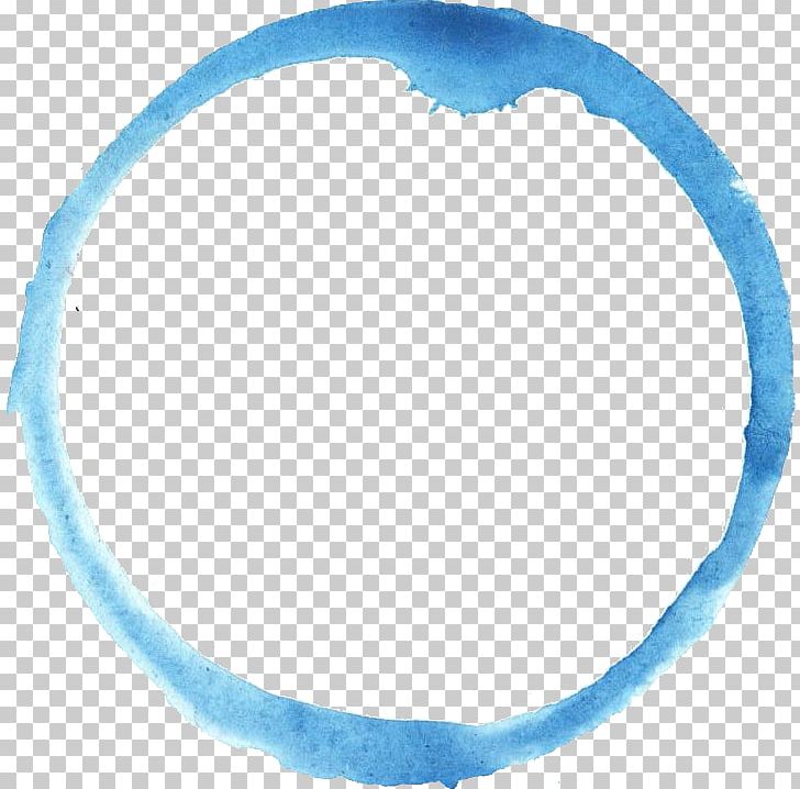 Circle Blue Watercolor Painting PNG, Clipart, Blue, Body Jewellery, Body Jewelry, Circle, Com Free PNG Download